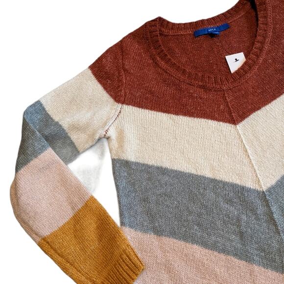 APT. 9 Fall Striped Sweater Small NEW - Picture 6 of 7